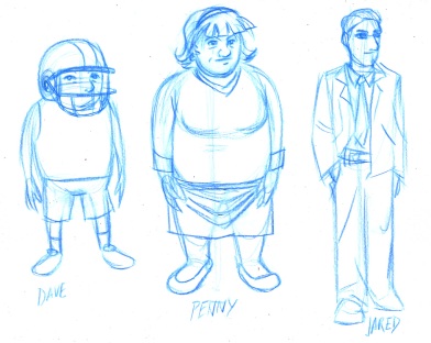A few more examples of younger characters